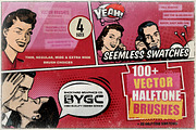 SuperComic Power Pack, a Brushes & More by BackYard Graphics Co. (Thumbnail 4 of 9)