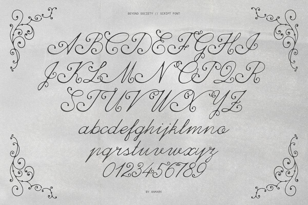 Beyond Society Fashion Script Font, a Script Font by AnMark (Photo 7 of 13)