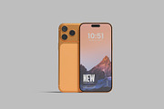 iPhone 17 Pro Max Mockup, an iPhone Mockup by lamorastudio (Thumbnail 10 of 13)