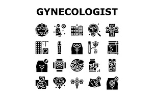 gynecologist doctor woman patient, a Healthcare Illustration by pikepicture