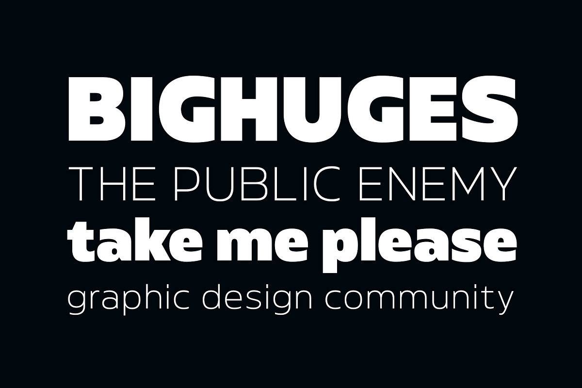 Meutas Font Family, a Sans Serif Font by trustha (Photo 4 of 15)