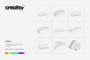 Bolster Pillow Many Sizes Mockup Set, a Household Mockup by creatsy2 (Thumbnail 8 of 9)