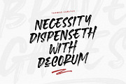 Brave Gates, a Script Font by din-studio.com (Thumbnail 10 of 11)