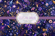 Celestial Garden, a Background Graphic by Curve Design (Thumbnail 1 of 7)