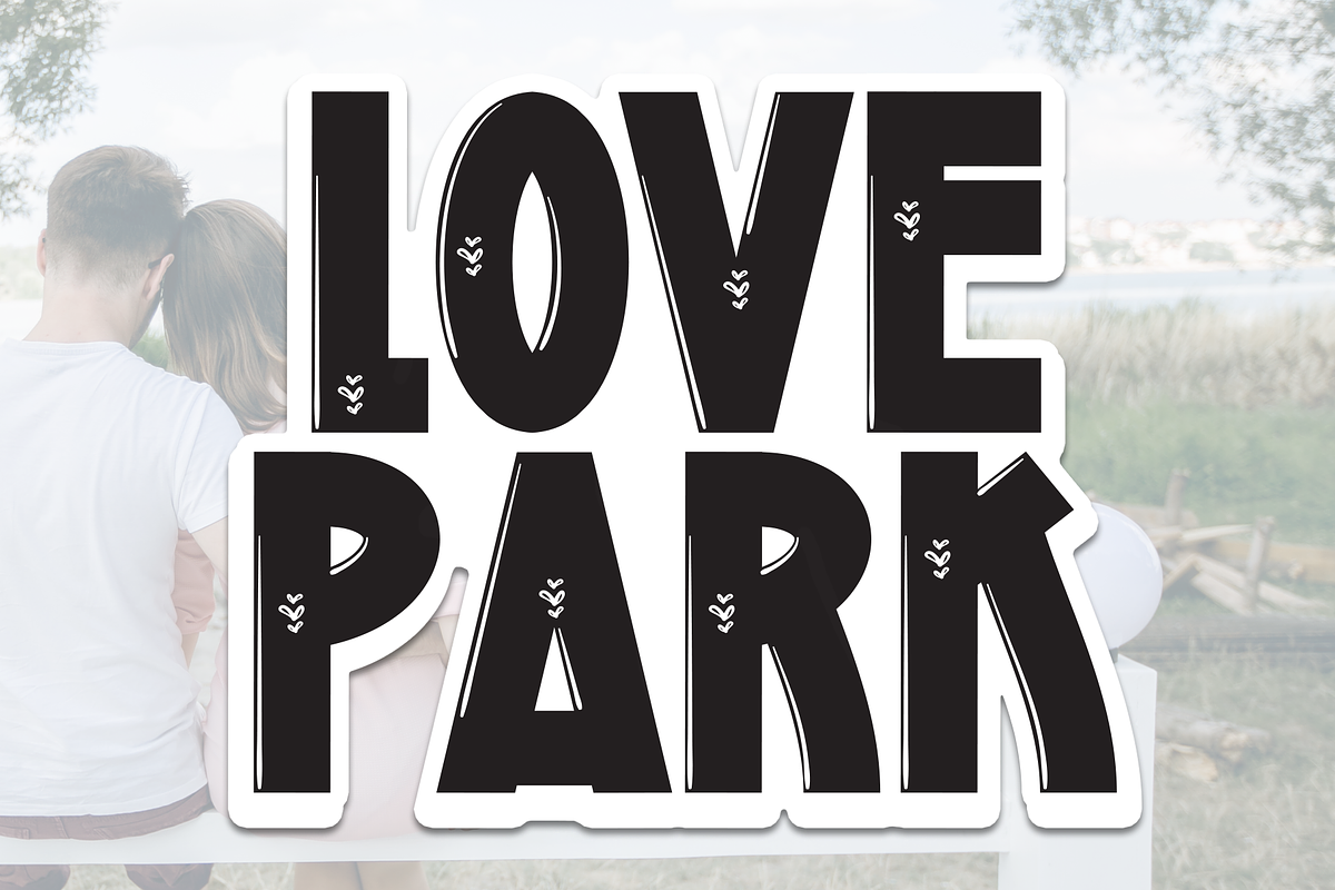 Love Park | Script Font, a Script Font by Scratchones (Photo 1 of 8)