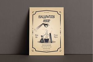 Halloween Shop Flyer, a Flyer Template by FaraHelal