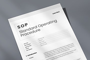 Standard Operating Procedure, SOP, a Stationery Template by Niofix (Thumbnail 4 of 7)
