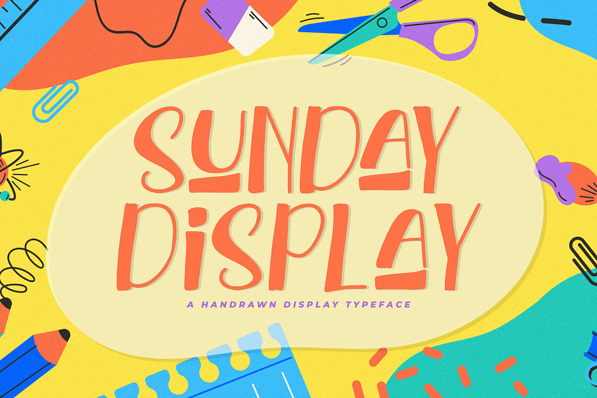 Sunday Display - Playful Font, a Sans Serif Font by StringLabs (Photo 14 of 14)