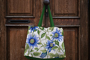 Blue Floral Seamless Pattern, Green, a Pattern Graphic by BrushstrokeArtGB (Thumbnail 6 of 10)