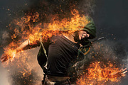 Fire Photoshop Action preview 6