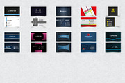 250 Business Card Vector Templates, a Business Card Template by Bobboz Store (Thumbnail 18 of 18)