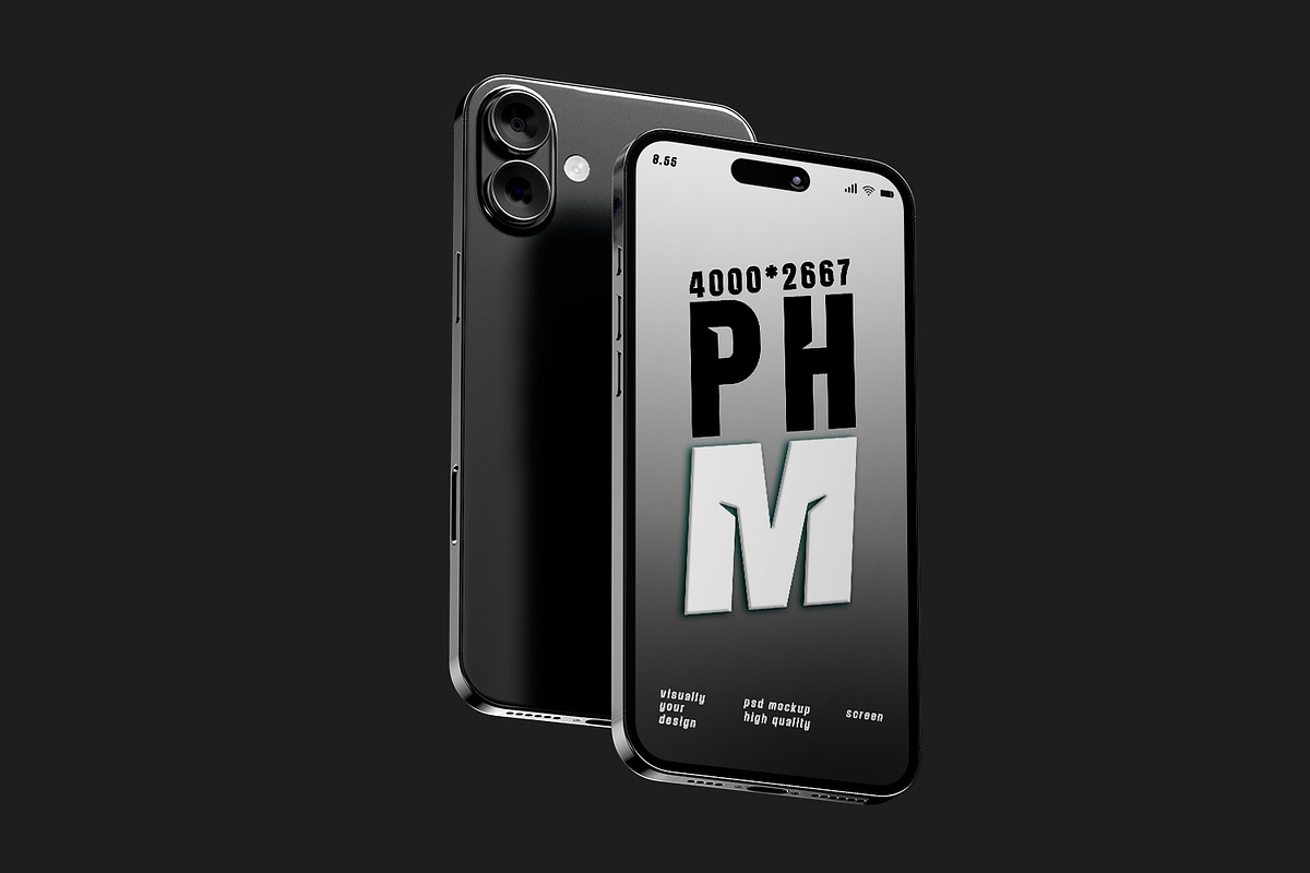 iPhone 16 Mockup, an iPhone Mockup by pixelmock (Photo 9 of 13)
