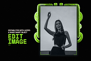 Techno Bunker - Club Flyer PSD, a Flyer Template by Rave Aspect (Thumbnail 3 of 3)