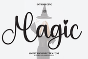 Magic | Script Font, a Script Font by Scratchones (Thumbnail 1 of 8)