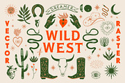 Wild West Bundle, an Animal Illustration by Annie Konst (Thumbnail 1 of 24)