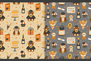 Graduation Clipart and Patterns, a Pattern Graphic by Drafts n Doodles (Thumbnail 7 of 11)