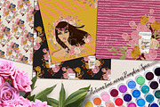 Autumn Watercolor Paper, a Pattern Graphic by My Creative Atelier (Thumbnail 2 of 4)