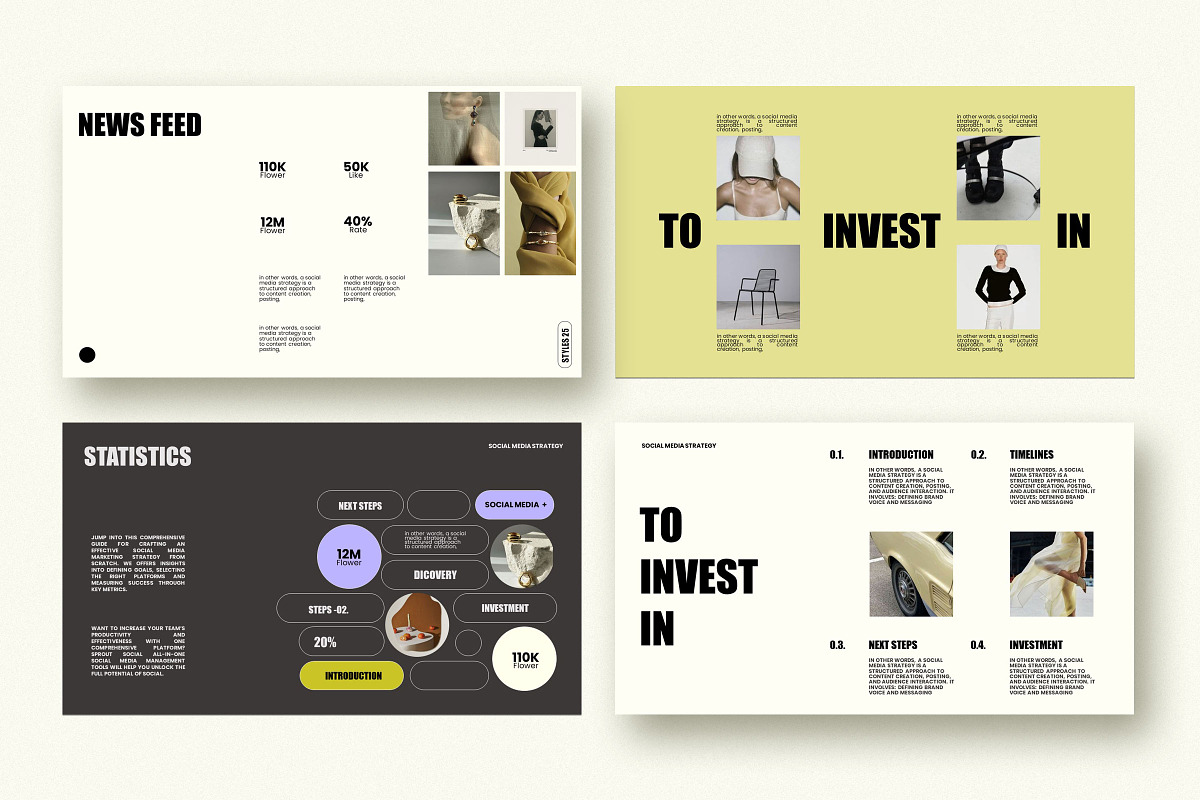 Brand Strategy Presentation Template preview 2
