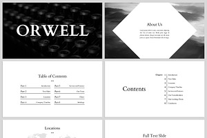 Orwell Presentation Template