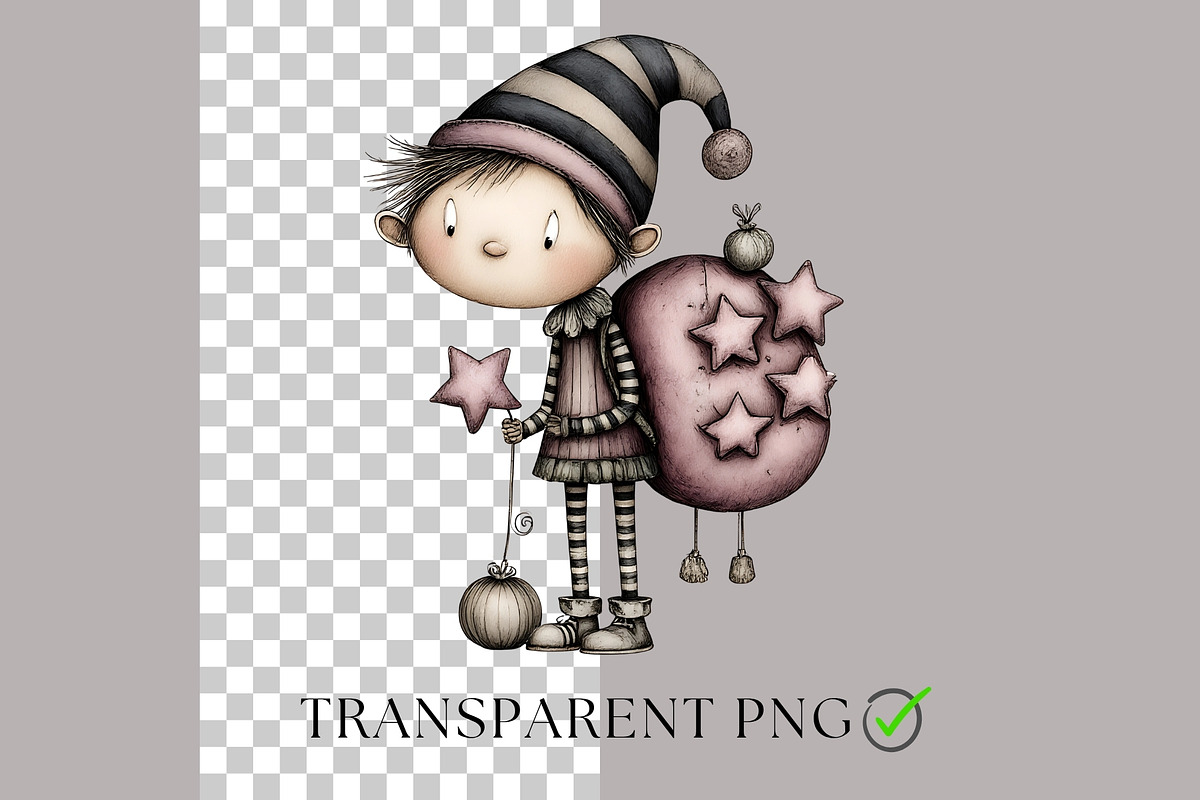 Pink Elves Nursery Baby Shower, a Decorative Illustration by Nicole Branger Art (Photo 2 of 20)