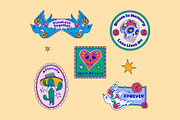 Dia De Los Muertos Illustration, a Seasonal Illustration by graphicook (Thumbnail 3 of 3)