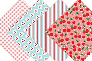 Cherry Digital Paper - Cottage Chic, a Pattern Graphic by Leska's Digitals (Thumbnail 4 of 5)