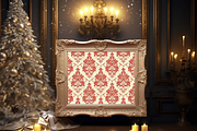 Country Christmas Digital Paper, a Background Graphic by LA Design (Thumbnail 8 of 10)