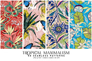 Tropical Maximalism, a Pattern Graphic by Digital Art Creations (Thumbnail 2 of 6)
