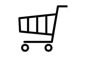 Shopping Cart icon, an Outline Icon by Sumberpangan