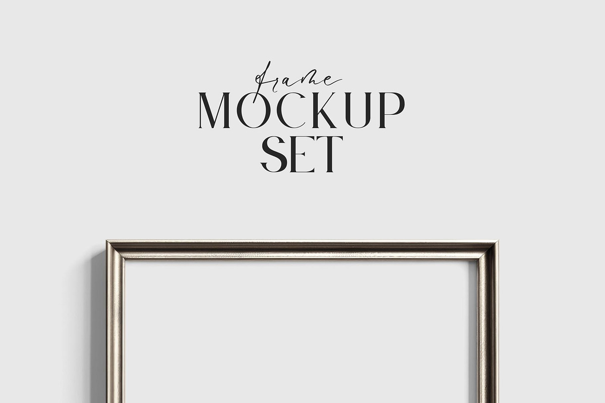 Gallery Wall Mockup Set of 8 | 14, a Product Mockup by DESIGN BY nube (Photo 8 of 8)