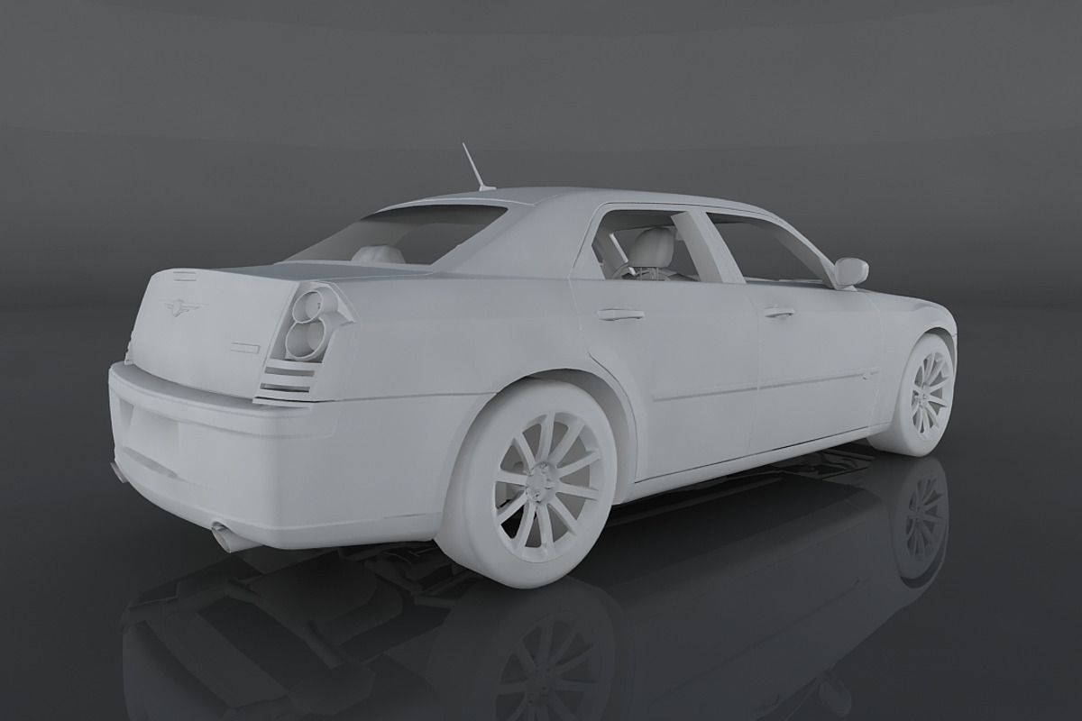 chrysler 300c srt, a Cars & Vehicle 3D Model by valtriiu (Photo 9 of 12)