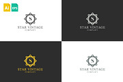Star Vintage Logo, a Branding & Logo Template by Schneider Design Store (Thumbnail 3 of 3)