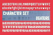 Tourayn - Condensed Ligature Font, a Sans Serif Font by RagamKata (Thumbnail 9 of 10)