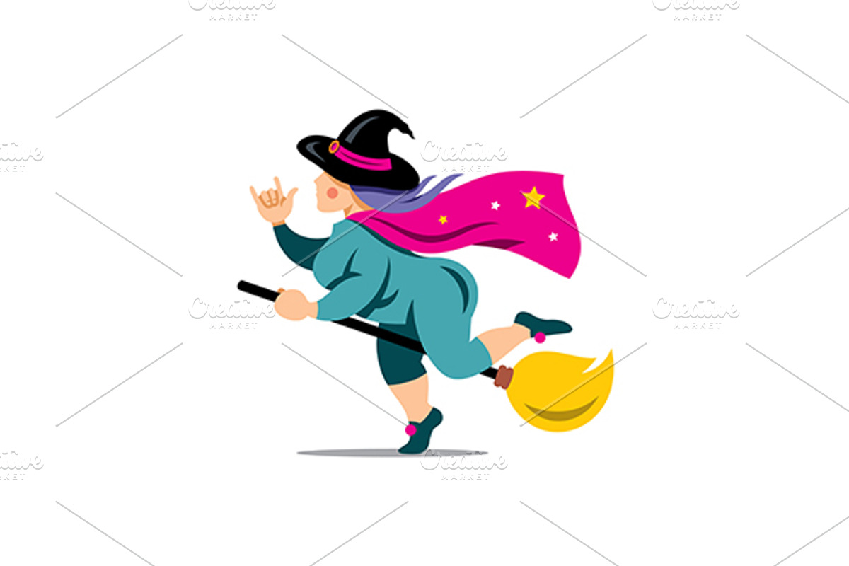 10 witch logos set, a Branding & Logo Template by Steinar Logo (Photo 4 of 11)