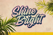 Madang Lovers - Regular & Extrude, a Script Font by Damarletter (Thumbnail 3 of 5)