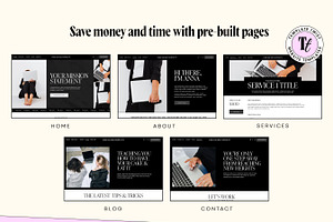 Squarespace Consultancy Template