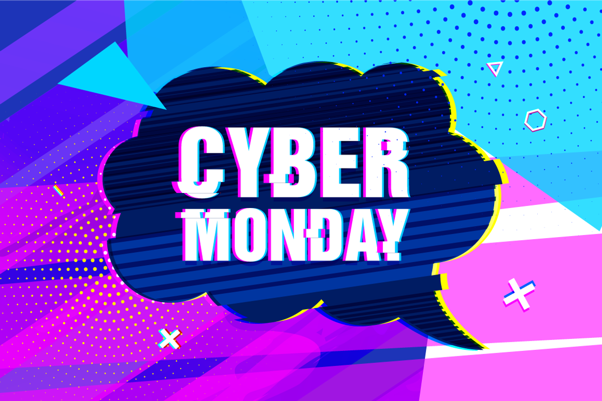 Set for Cyber Monday, a Background Graphic by Uniyok (Photo 5 of 5)