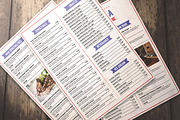 Simple Restaurant Menu, a Flyer Template by Gumico Studio. (Thumbnail 3 of 4)