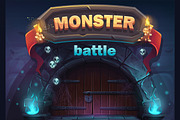 Monster Battle GUI, a Texture Illustration by Nearbirds (Thumbnail 1 of 5)