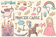 Princess Castle, an Illustration by clipick (Thumbnail 1 of 5)