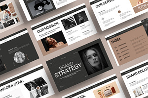 Brand Strategy Presentation Template, a Presentation Template by MightyDesign