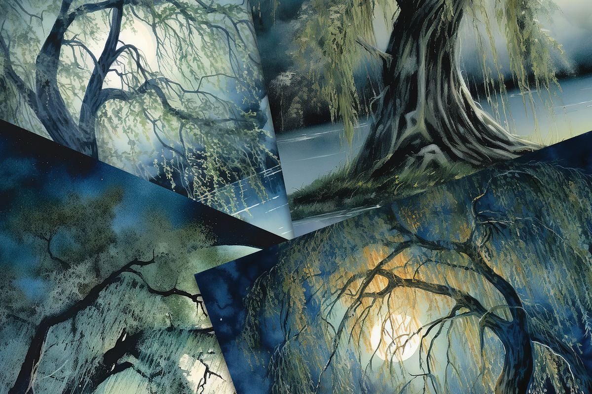 Sad Willow Tree, a Background Graphic by Curve Design (Photo 3 of 4)