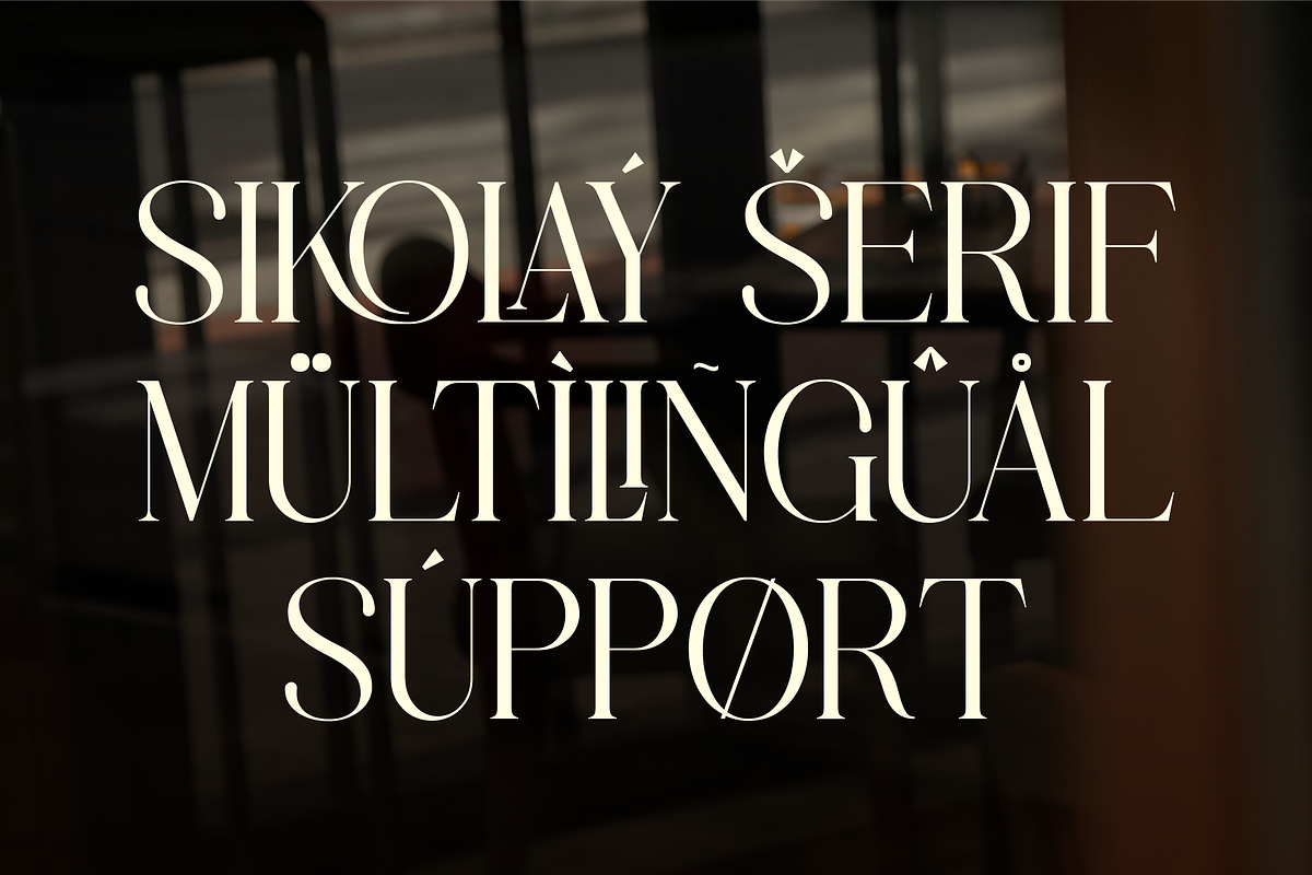 Sikolay - Elegant Luxury Serif Font, a Serif Font by Flawless And Co (Photo 10 of 10)
