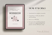 Self-Love Challenge Workbook | Canva, a Magazine Template by Designs by Darowan (Thumbnail 9 of 10)