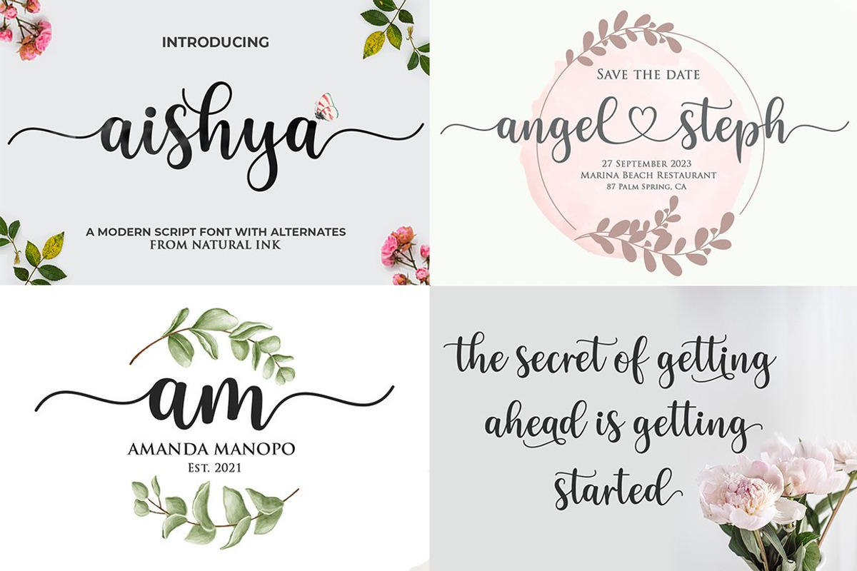 Handmade Font Bundle, a Handwritten Font by Natural Ink Studio (Photo 19 of 25)