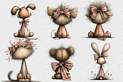 Whimsical Spring Back View Animal, an Illustration by DreamCafeArt (Thumbnail 6 of 6)