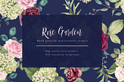 Flower Clipart - Rose Garden, an Illustration by Twigs and Twine (Thumbnail 5 of 11)