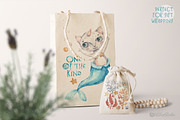 Cat Mermaid watercolor clipart, an Animal Illustration by UlitkaStudio (Thumbnail 8 of 10)