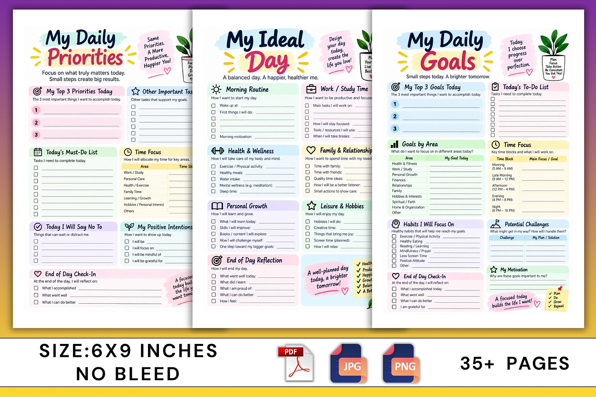 A Day in My Time, a Stationery Template by Designmela01 (Photo 4 of 6)