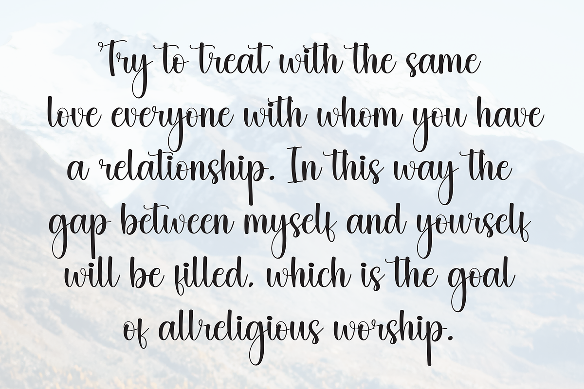 Highland | Script Font, a Handwritten Font by Scratchones (Photo 6 of 8)
